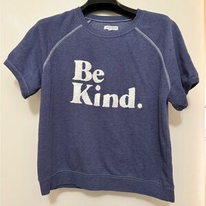 Women’s 'Be Kind' XL Grayson Threads short sleeve sweatshirt blue very soft